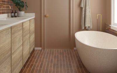 Terracotta Tile Bathroom Ideas